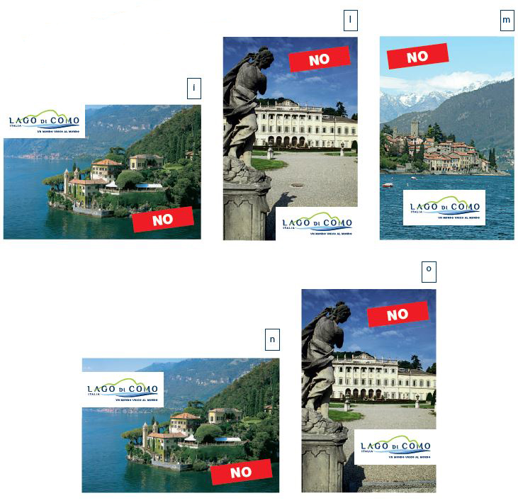 Utilizzi errati logo Lago di Como